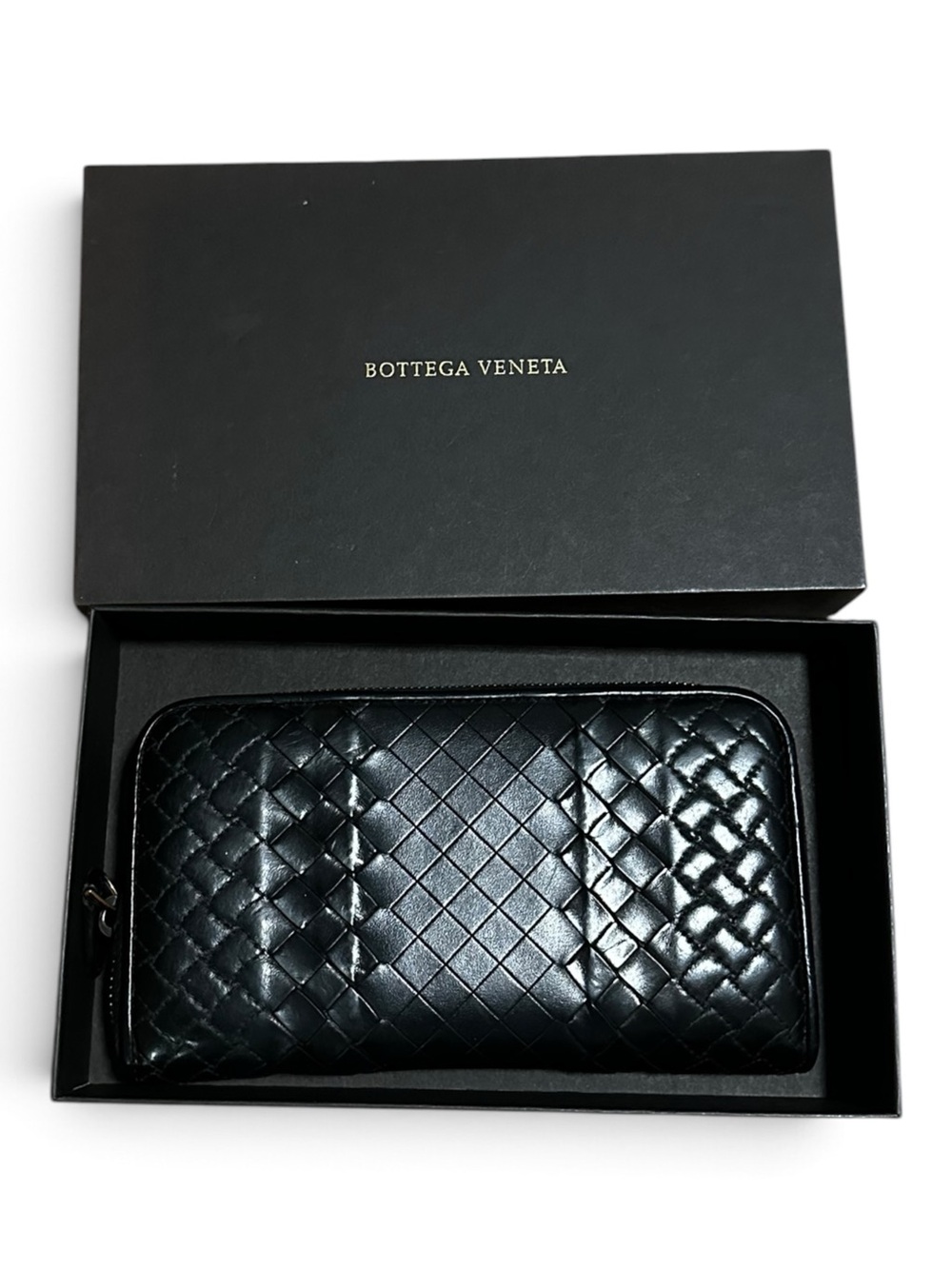 ✨💎LIMITED EDITION💎Bottega Veneta Black Intrecciato Leather Wallet